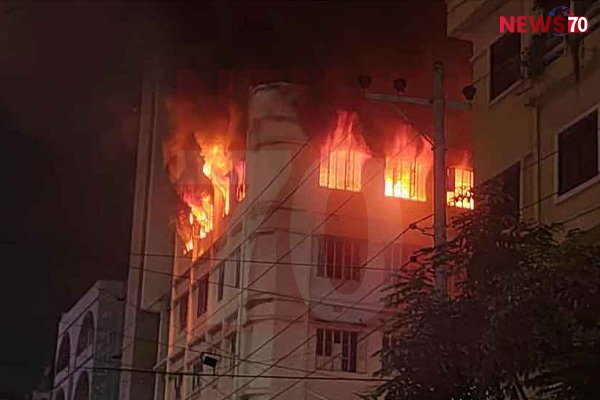 Fire in Mohammadpur Building Contained by Firefighters